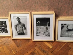 Work in progress - Frames for the exhibition (Henry Kingsford)